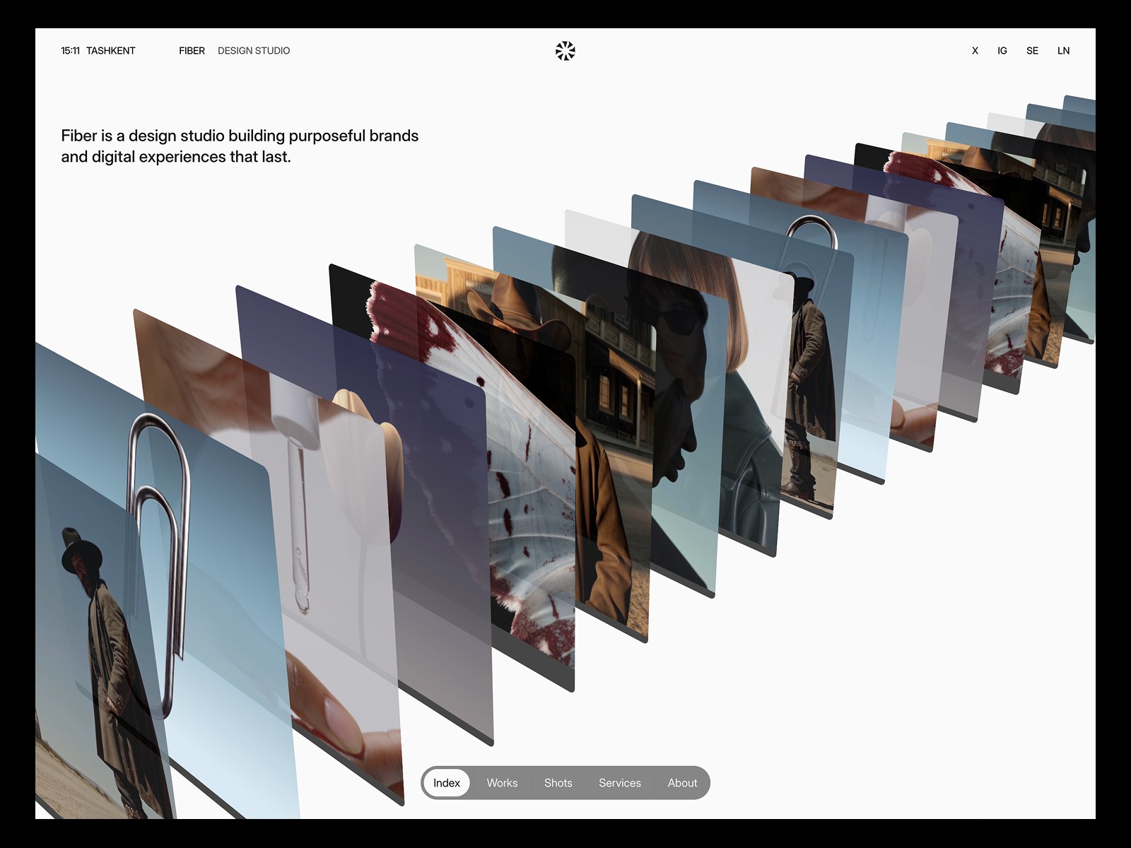 Fiber Framer template preview