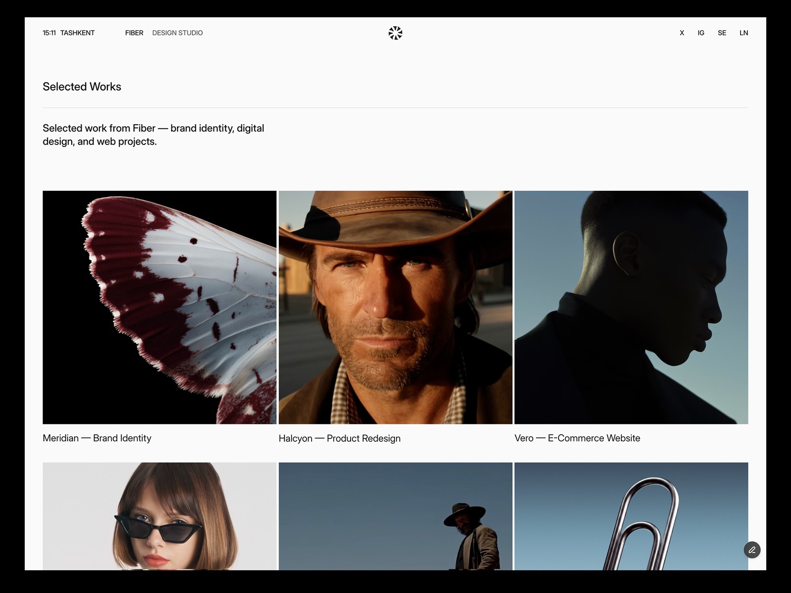 Fiber Framer template preview