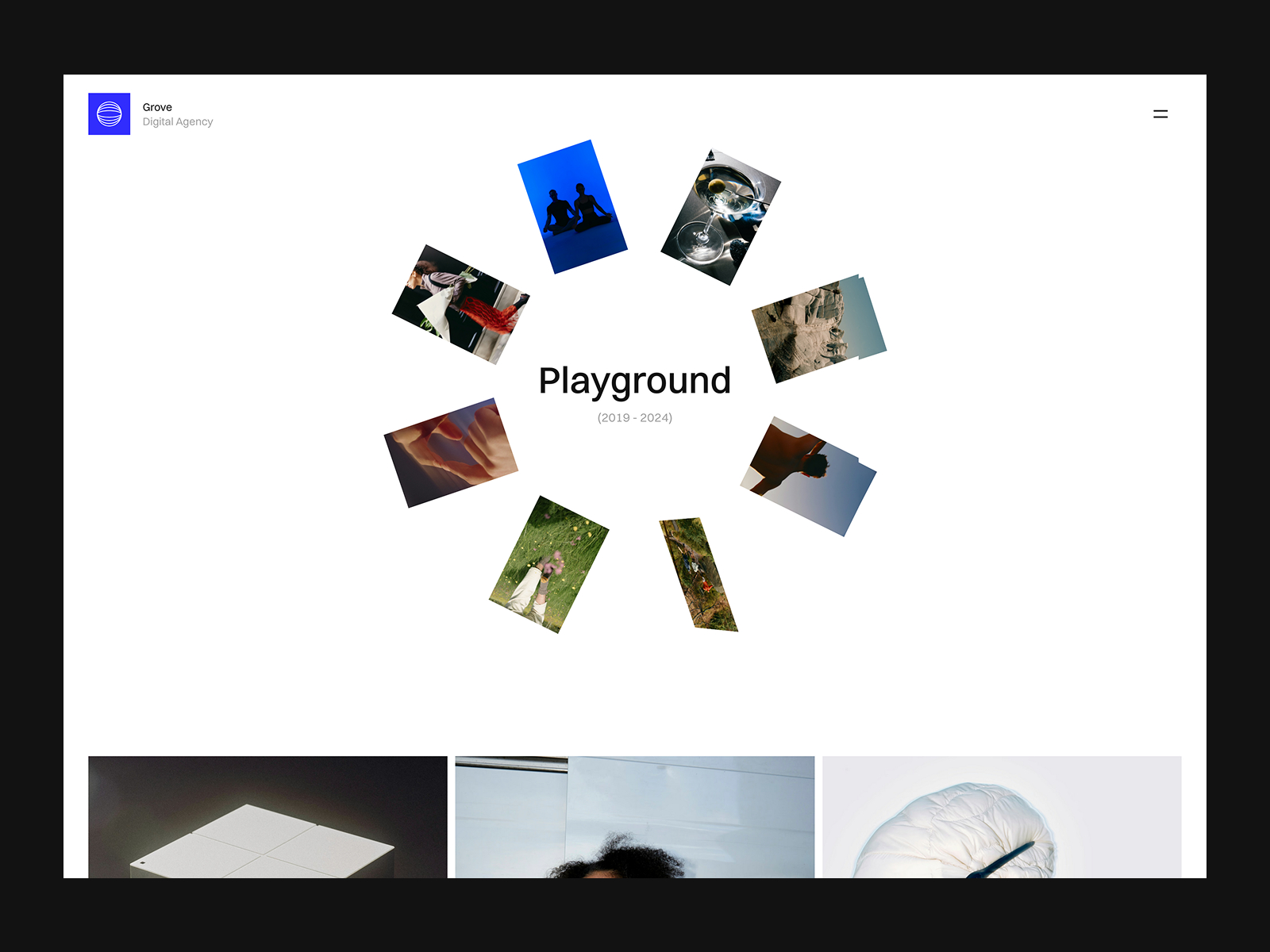 Grove Framer template preview 4