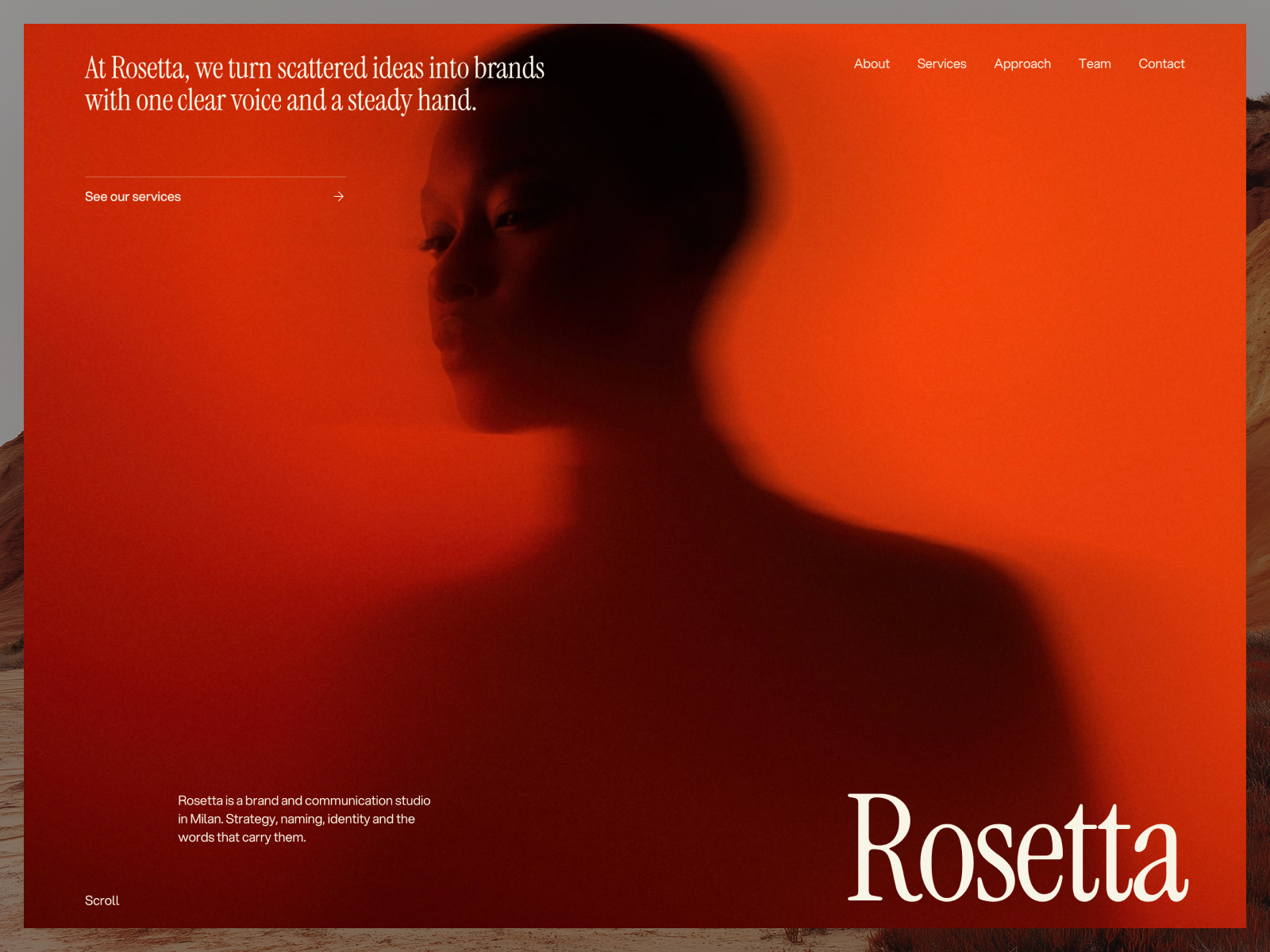 Rosetta Framer template preview 1