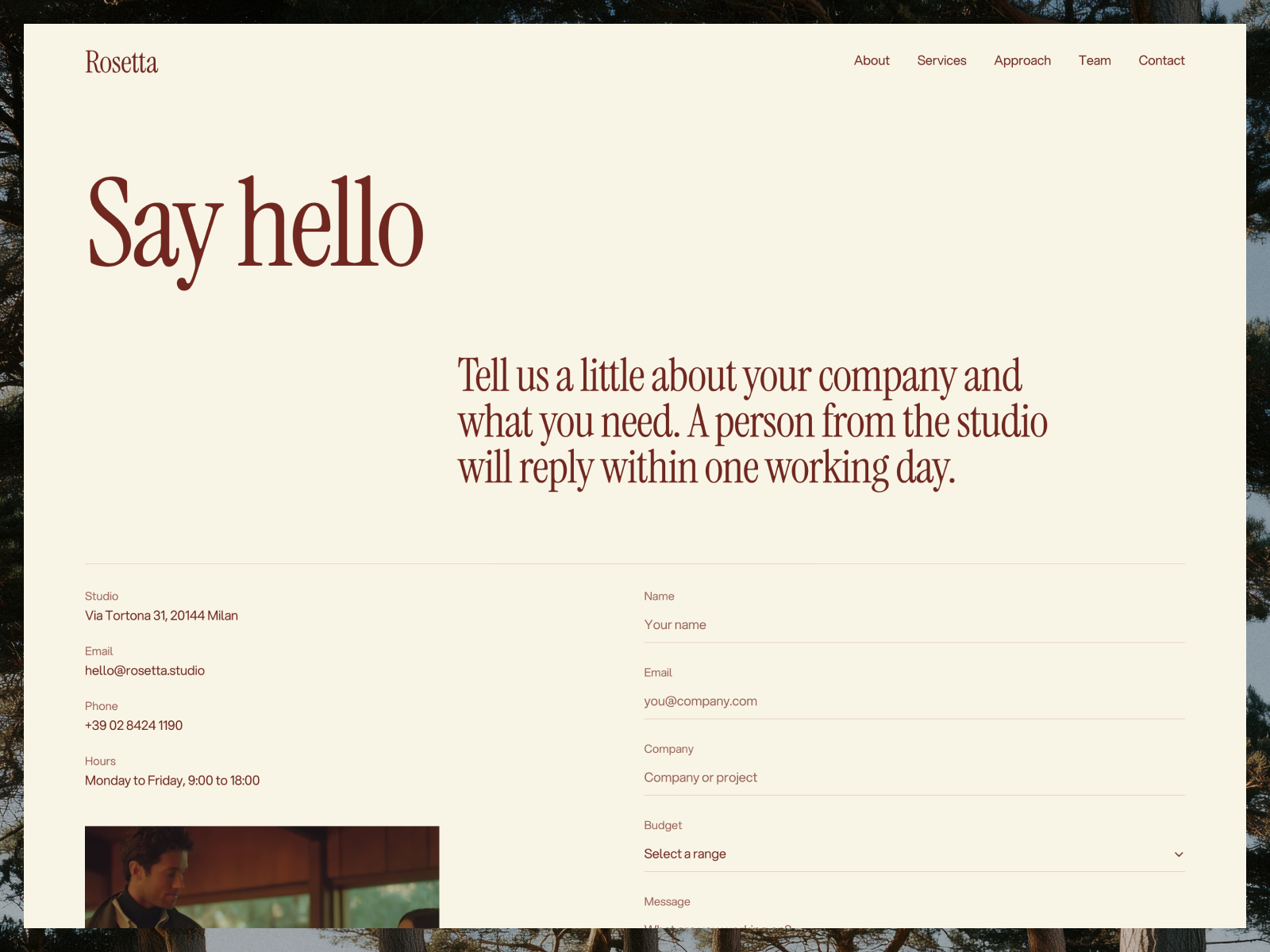 Rosetta Framer template preview 4